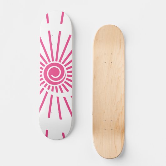 Sunshine 15 persoonlijk skateboard (Voorkant)