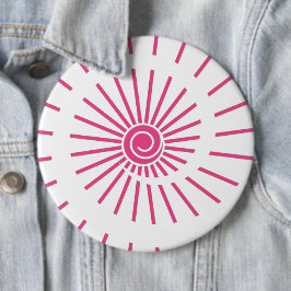 Sunshine 15 ronde button 6,0 cm
