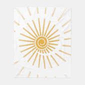 Sunshine 1 fleece deken (Voorkant)