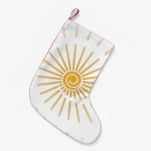 Sunshine 1 kleine kerstsok (Voorkant (Hangend))