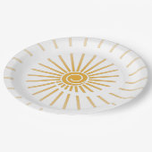 Sunshine 1 papieren bordje (Gekanteld)