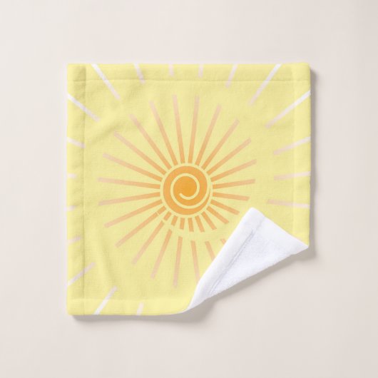 Sunshine 3 bad handdoek (Wasdoekje)