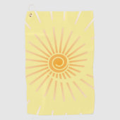 Sunshine 3 golfhanddoek (Voorkant)