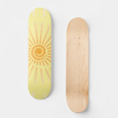 Sunshine 3 persoonlijk skateboard (Voorkant)