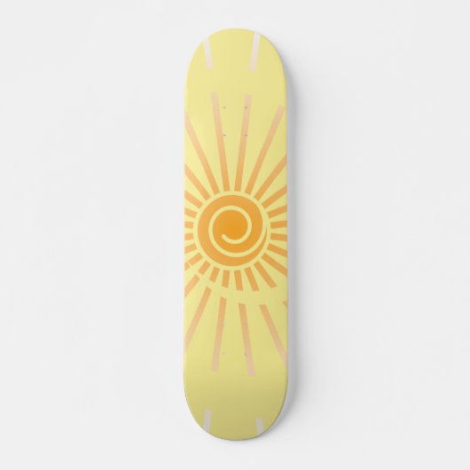 Sunshine 3 persoonlijk skateboard (Voorkant)