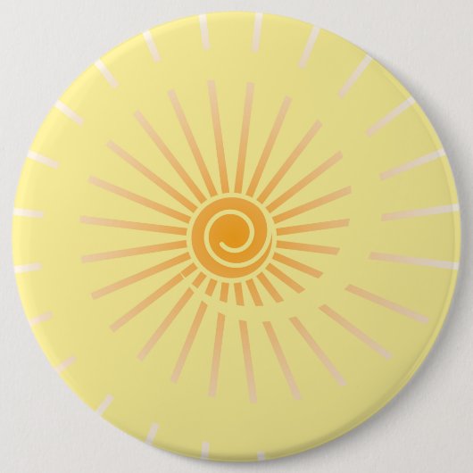 Sunshine 3 ronde button 6,0 cm (Voorkant)
