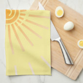 Sunshine 3 theedoek (Quarter Fold)