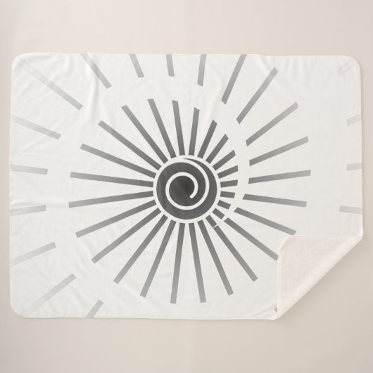 Sunshine 4 sherpa deken (Voorkant (horizontaal))