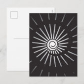 Sunshine 5 feestdagenkaart (Voorkant / Achterkant)