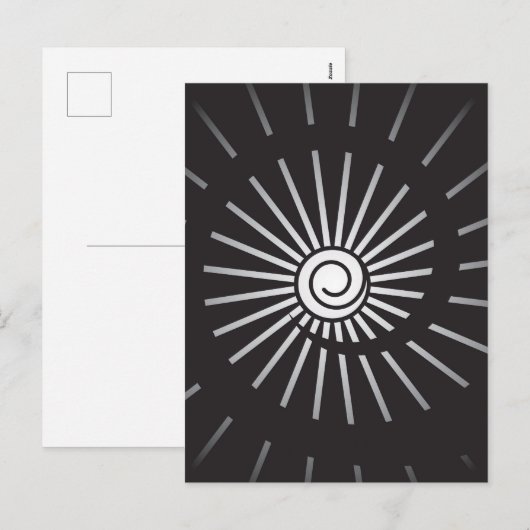 Sunshine 5 feestdagenkaart (Voorkant / Achterkant)