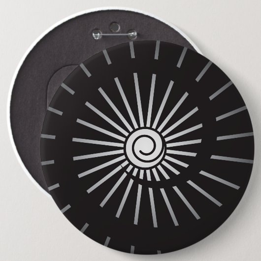 Sunshine 5 ronde button 6,0 cm (Voorkant /achterkant)