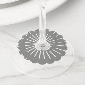 Sunshine 6 wijnglaslabel (Dichtbij)