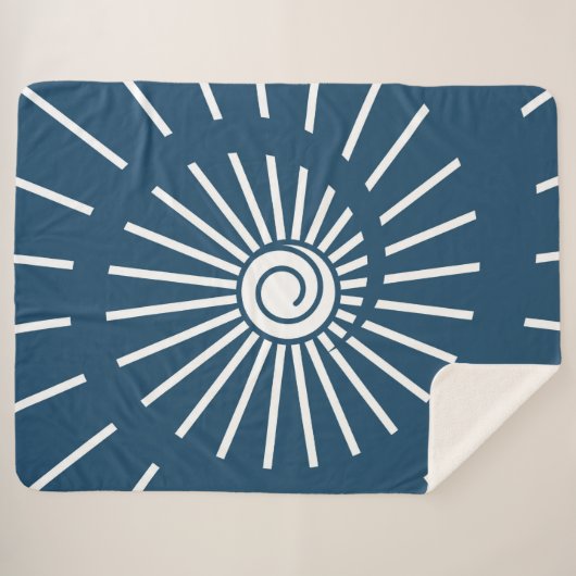 Sunshine 8 sherpa deken (Voorkant (horizontaal))