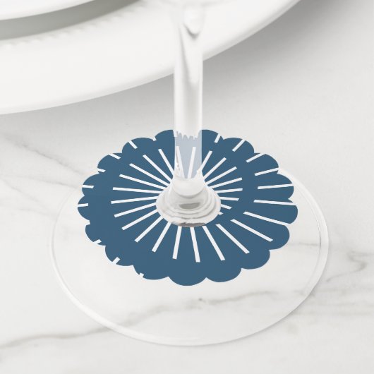 Sunshine 8 wijnglaslabel (Dichtbij)