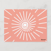 Sunshine 9 briefkaart (Achterkant)