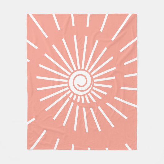 Sunshine 9 fleece deken (Voorkant)