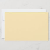 Sunshine Advice Predictions Card Sun Baby Shower (Achterkant)