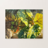 Sunshine Alocasia-Plant Legpuzzel (Horizontaal)