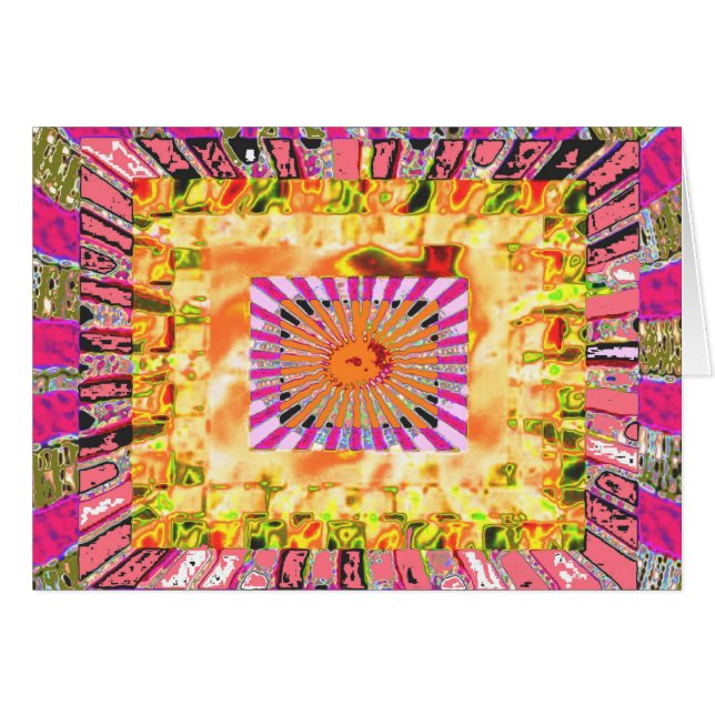 Sunshine and Chakra Collage - Artistieke presentat (Voorkant Horizontaal)