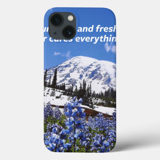 Sunshine and Fresh Air Case-Mate iPhone Case (Achterkant)