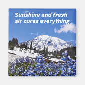 Sunshine and Fresh Air Magneet (Voorkant)