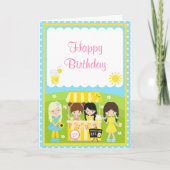 Sunshine and Lemonade Birthday Kaart (Voorkant)