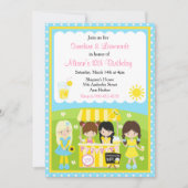 Sunshine and Lemonade Birthday Kaart (Voorkant)