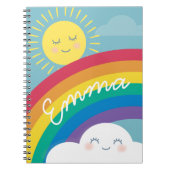 Sunshine and Rainbows-laptop Notitieboek (Voorkant)