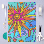 Sunshine and Rainbows Tissue Paper Tissuepapier (Craft)