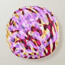 Sunshine and Shade Round Pillow Rond Kussen