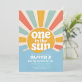 Sunshine and Smiles One Year Celebration  Kaart (Staand voorkant)