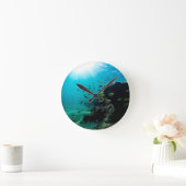 Sunshine and Tropical Fish Ronde Klok (Huis)