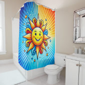Sunshine Art Douchegordijn (In situ)