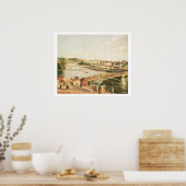 Sunshine at Rouen, 1896 (olie op doek) Poster (Keuken)