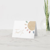 Sunshine Baby bedankkaart (Voorkant)