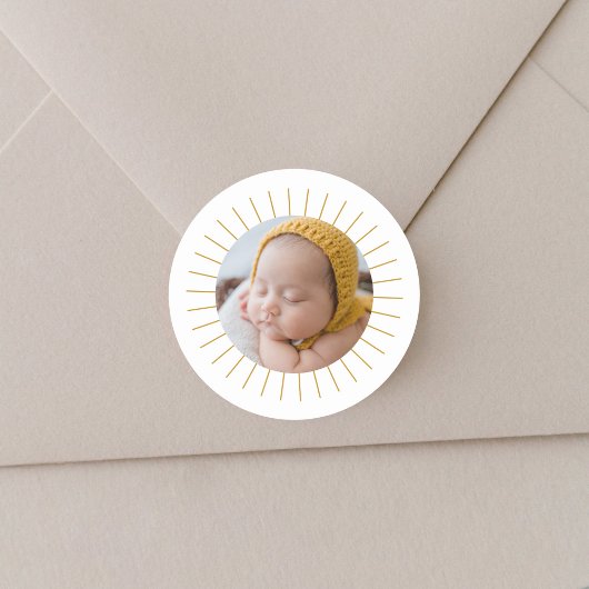 Sunshine Baby Fotoenvelop Seal Stickers