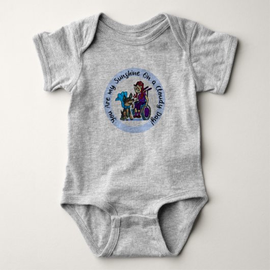 Sunshine baby shirt (Voorkant)
