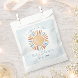 Sunshine Baby shower Dank u Bedankzakje