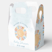 Sunshine Baby shower Favor Box Bedankdoosjes (Geopend)