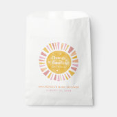 Sunshine Baby shower Favor Tassen Bedankzakje (Voorkant)