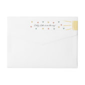 Sunshine Baby shower Geslacht Neutrale Waterverf (Achterkant)