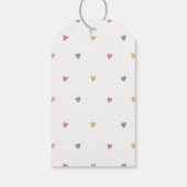 Sunshine Baby shower Geslacht Neutrale Waterverf Cadeaulabel (Achterkant)