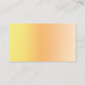 Sunshine Baby shower Guessing spel Informatiekaartje (Achterkant)