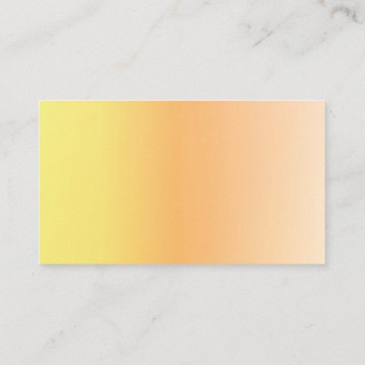 Sunshine Baby shower Guessing spel Informatiekaartje (Achterkant)