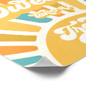 Sunshine Baby shower hier komt de Son Favors post Poster (Hoek)