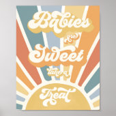 Sunshine Baby shower hier komt de zoon voor Poster (Voorkant)