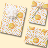 Sunshine Baby shower Inpakpapier Vel