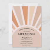 Sunshine Baby shower Invitation Kaart (Voorkant)