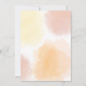 Sunshine Baby shower Kaart (Achterkant)