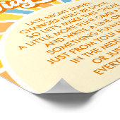 Sunshine Baby shower Late Night Luiers Game Poster (Hoek)